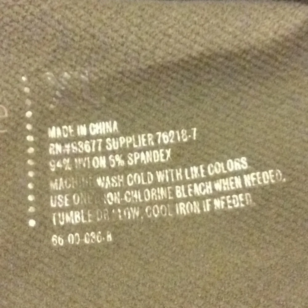 NWT Activewear stretch leggings XL Juniors - Picture 4 of 4